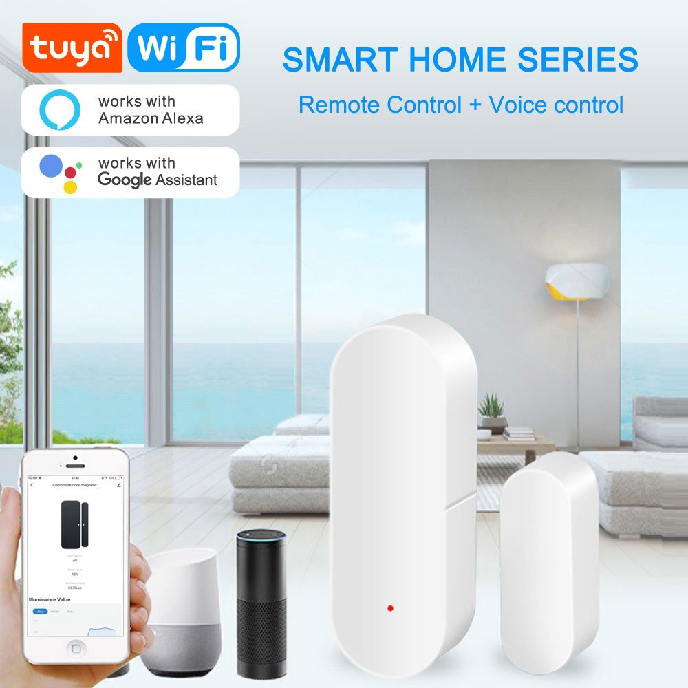 WiFi door magnetic sensor
